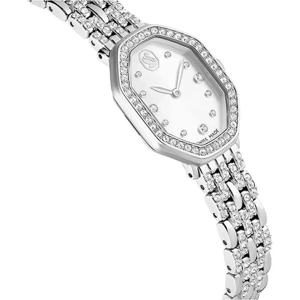 Swarovski Dextera Octagon Watch, Swiss Made Stainless steel (Free Shipping)